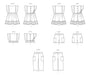 Patron Butterick - Ceinture, Corsage, Haut, Pantalon, Robe, Short Patron Butterick 