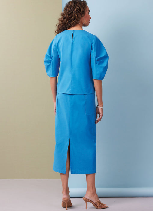 Patron Butterick - Ceinture, Haut, Jupe, Pantalon Patron Butterick 