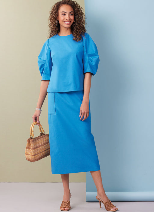 Patron Butterick - Ceinture, Haut, Jupe, Pantalon Patron Butterick 