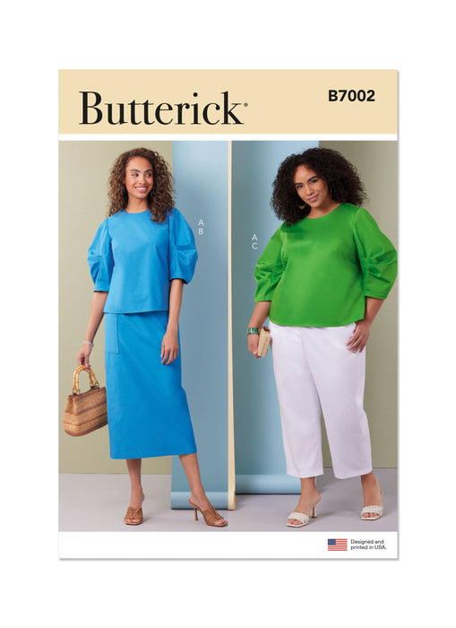 Patron Butterick - Ceinture, Haut, Jupe, Pantalon Patron Butterick 