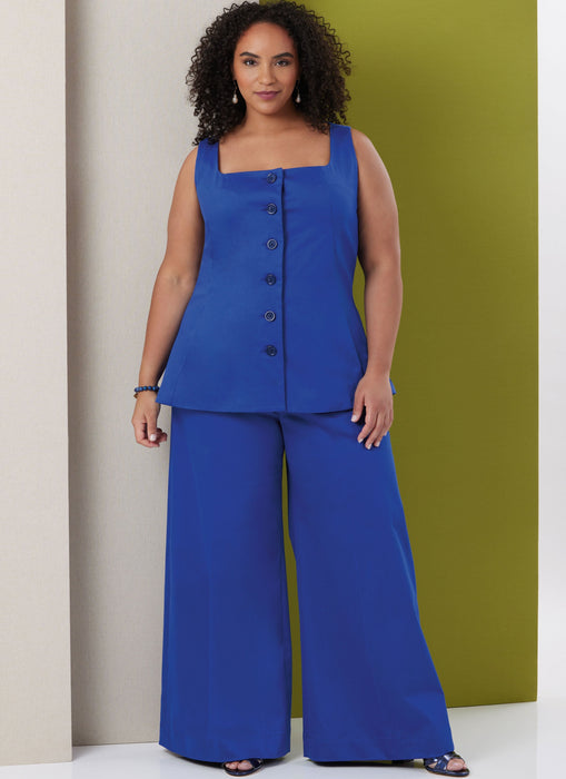 Patron Butterick - Ceinture, Haut, Pantalon Patron Butterick 