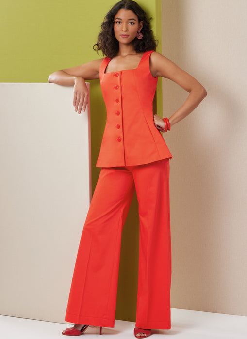 Patron Butterick - Ceinture, Haut, Pantalon Patron Butterick 