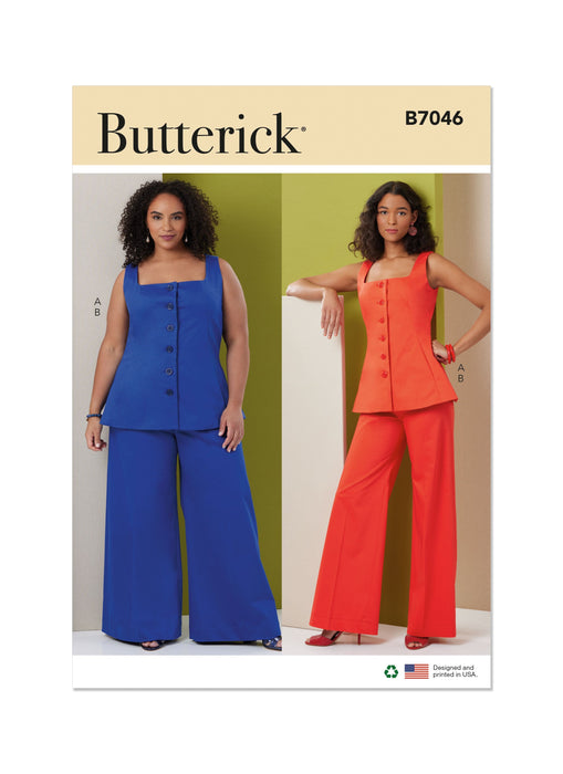 Patron Butterick - Ceinture, Haut, Pantalon Patron Butterick 