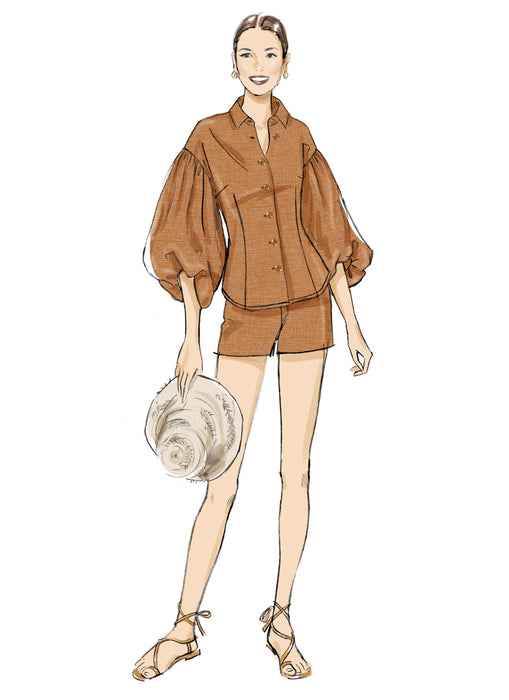 Patron Butterick - Ceinture, Haut, Pantalon, Short Patron Butterick 