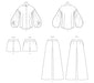 Patron Butterick - Ceinture, Haut, Pantalon, Short Patron Butterick 