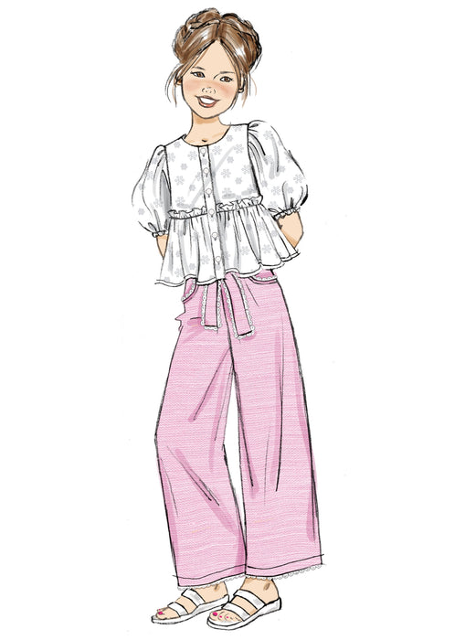 Patron Butterick - Ceinture, Haut, Pantalon, Short Patron Butterick 
