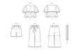 Patron Butterick - Ceinture, Haut, Pantalon, Short Patron Butterick 