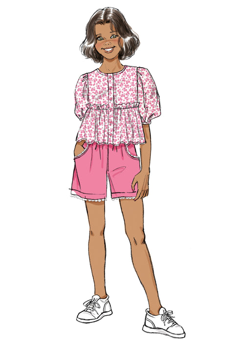 Patron Butterick - Ceinture, Haut, Pantalon, Short Patron Butterick 