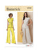 Patron Butterick - Ceinture, Haut, Pantalon, Soutien Patron Butterick 