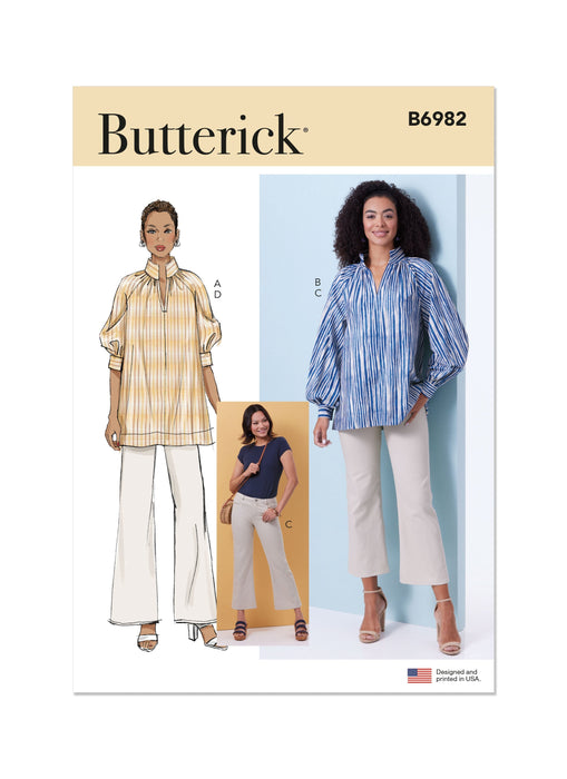 Patron Butterick - Ceinture, Jean, Tunique Patron Butterick 