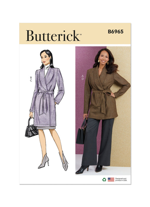 Patron Butterick - Ceinture, Jupe, Pantalon, Veste Patron Butterick 