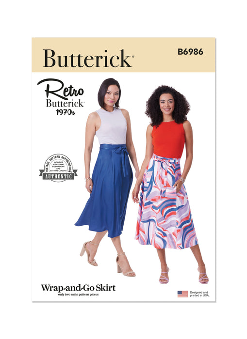 Patron Butterick - Ceinture, Jupe Patron Butterick 