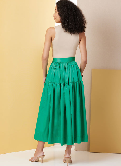 Patron Butterick - Ceinture, Jupe Patron Butterick 