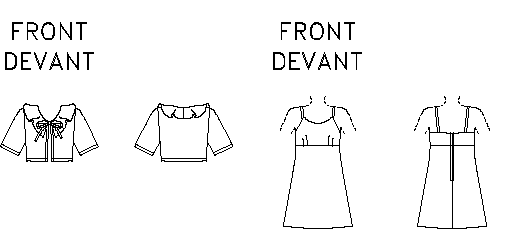 Patron Butterick - Ceinture, Jupe Patron Butterick 