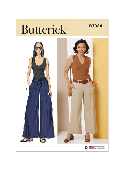 Patron Butterick - Ceinture, Pantalon Patron Butterick 
