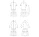 Patron Butterick - Ceinture, Robe Patron Butterick 