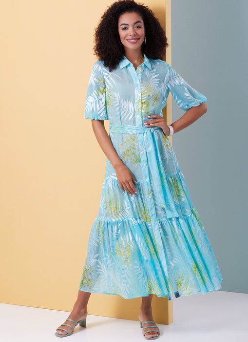Patron Butterick - Ceinture, Robe Patron Butterick 