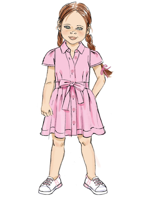 Patron Butterick - Ceinture, Robe Patron Butterick 