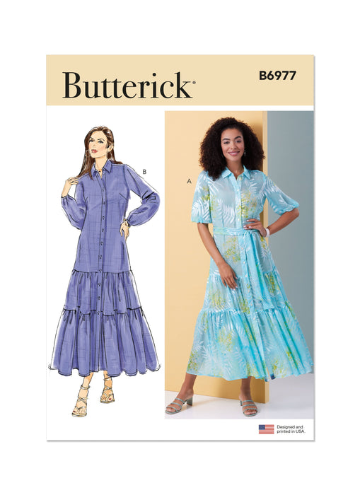 Patron Butterick - Ceinture, Robe Patron Butterick 
