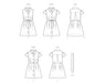 Patron Butterick - Ceinture, Robe Patron Butterick 