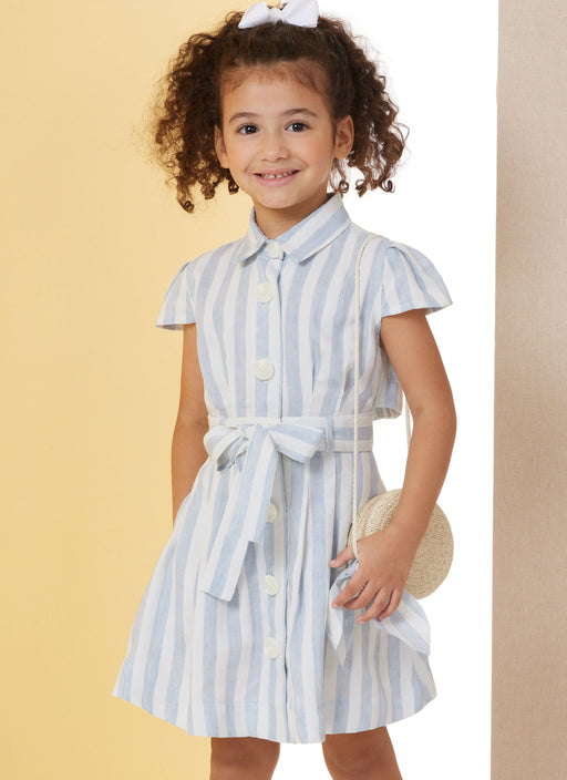 Patron Butterick - Ceinture, Robe Patron Butterick 