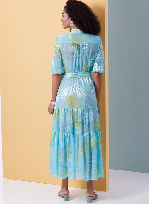 Patron Butterick - Ceinture, Robe Patron Butterick 