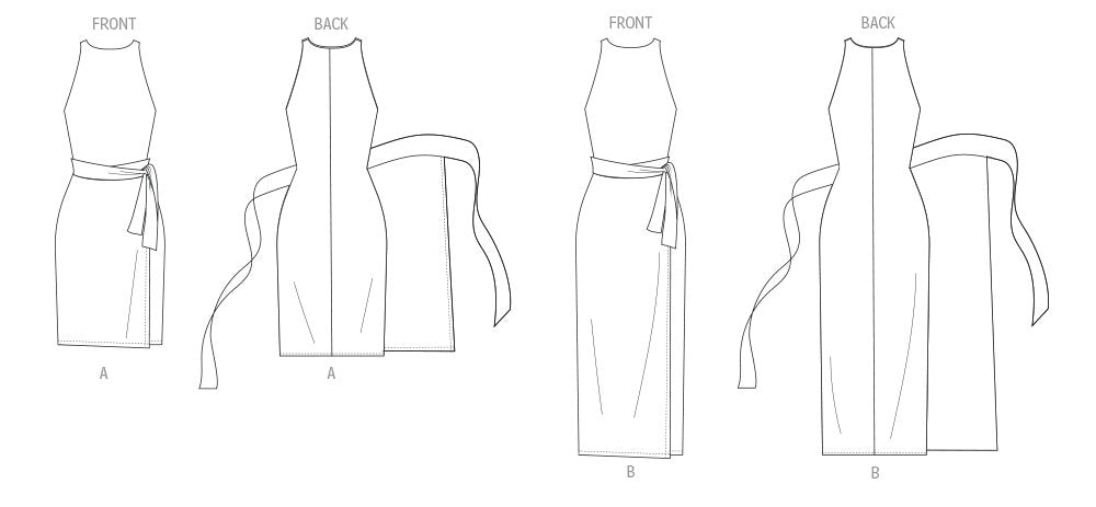 Patron Butterick - Ceinture, Robe, Soutien Patron Butterick 