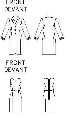 Patron Butterick - Chapeau, Moufles, Pantalon, Salopette, Veste Patron Butterick 