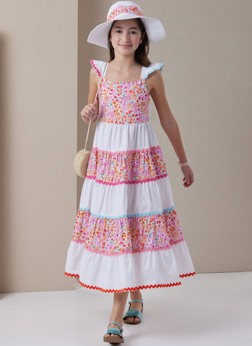 Patron Butterick - Chapeau, Robe Patron Butterick 