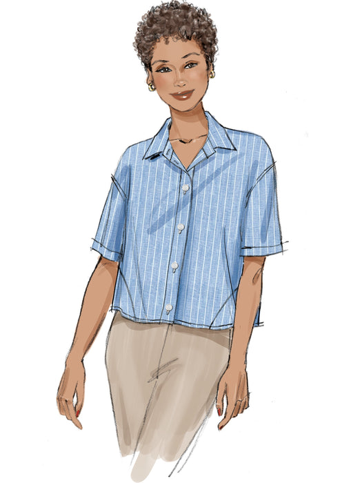 Patron Butterick - Chemise, Haut Patron Butterick 