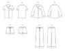 Patron Butterick - Chemise, Pantalon, Short Patron Butterick 