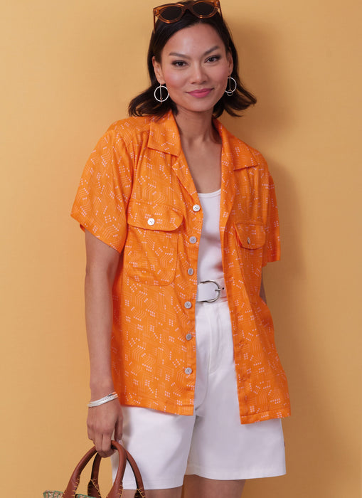 Patron Butterick - Chemise, Pantalon, Short Patron Butterick 