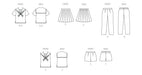 Patron Butterick - Chemisier, Jupe, Pantalon, Plastron, Short Patron Butterick 