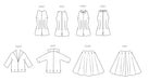 Patron Butterick - Chemisier, Jupe, Short Patron Butterick 