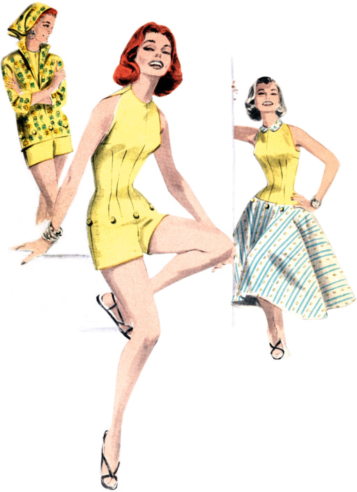 Patron Butterick - Chemisier, Jupe, Short Patron Butterick 