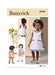 Patron Butterick - Culotte, Robe Patron Butterick 