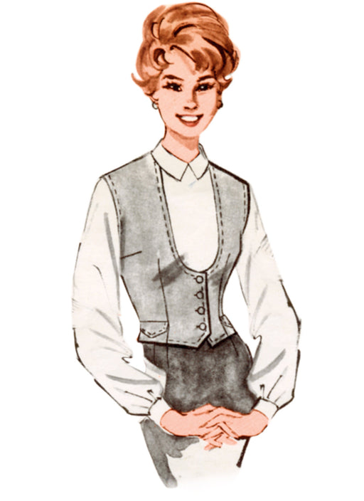 Patron Butterick - Gilet Patron Butterick 