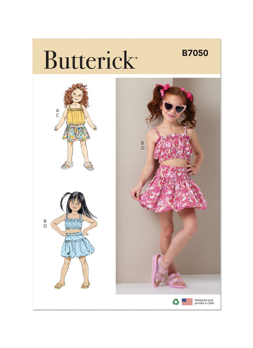 Patron Butterick - Haut, Jupe Patron Butterick 