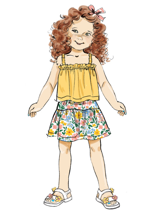 Patron Butterick - Haut, Jupe Patron Butterick 