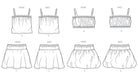 Patron Butterick - Haut, Jupe Patron Butterick 