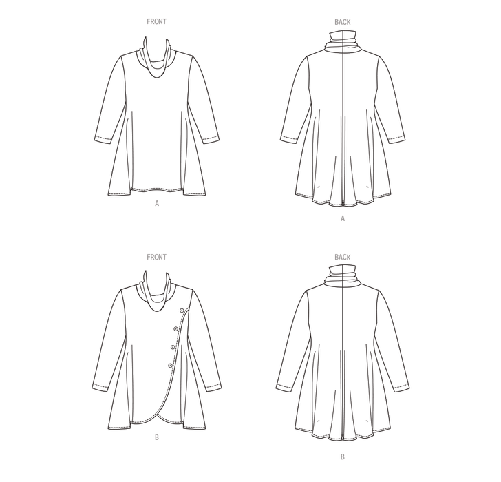 Patron Butterick - Haut Patron Butterick 
