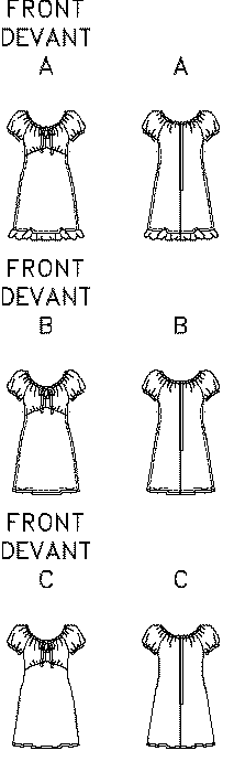 Patron Butterick - Haut Patron Butterick 
