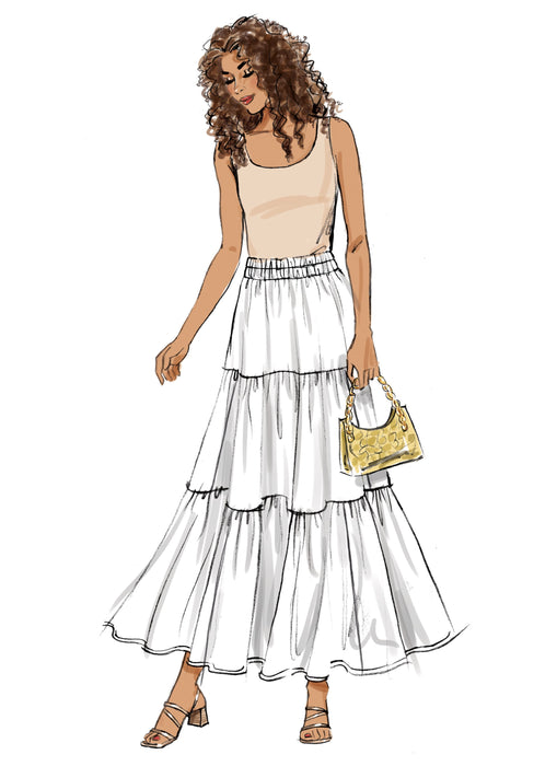Patron Butterick - Jupe Patron Butterick 