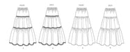 Patron Butterick - Jupe Patron Butterick 
