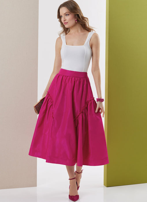Patron Butterick - Jupe Patron Butterick 