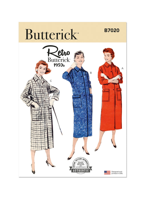 Patron Butterick - Manteau Patron Butterick 