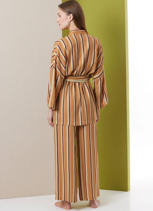 Patron Butterick - Pantalon, Robe de chambre Patron Butterick 