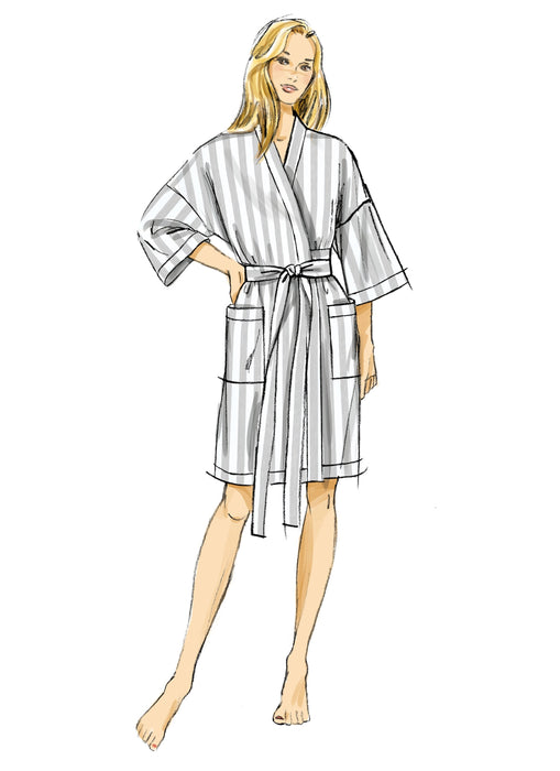 Patron Butterick - Pantalon, Robe de chambre Patron Butterick 