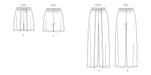 Patron Butterick - Pantalon, Short Patron Butterick 