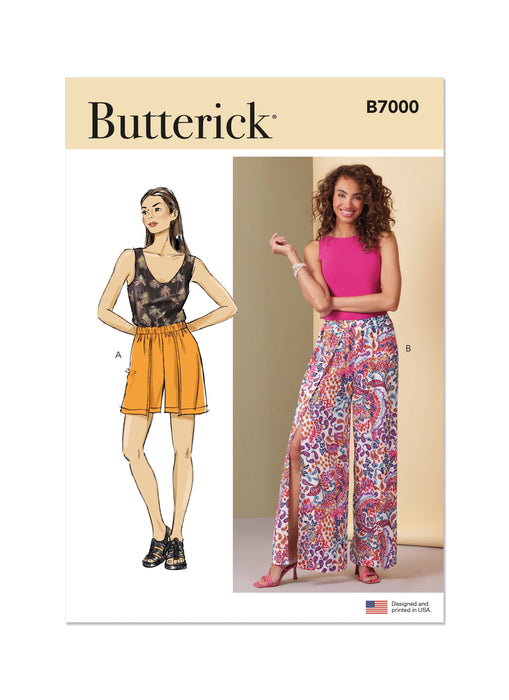 Patron Butterick - Pantalon, Short Patron Butterick 
